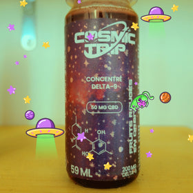 Sirop delta 9 goût fruit rouge