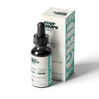 Hydrosoluble EVO CBD 2,5 % L'heure H